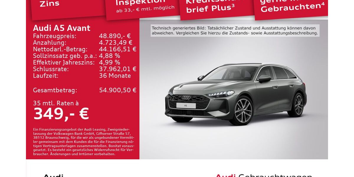 Audi A5 7.368 km 48.450 &euro; Dresden 01067