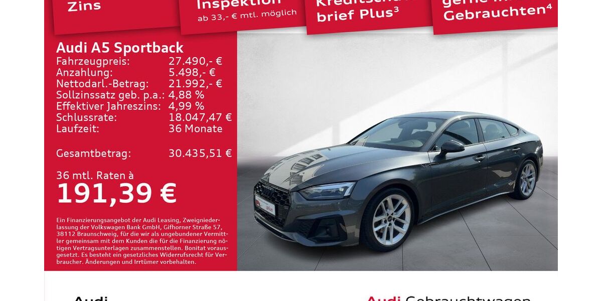 Audi A5 54.496 km 26.990 &euro; Dresden 01067