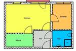 Etagenwohnung Radebeul - 2 Zimmer, 49 m&sup2;, 499&euro; | Angebot:26843727