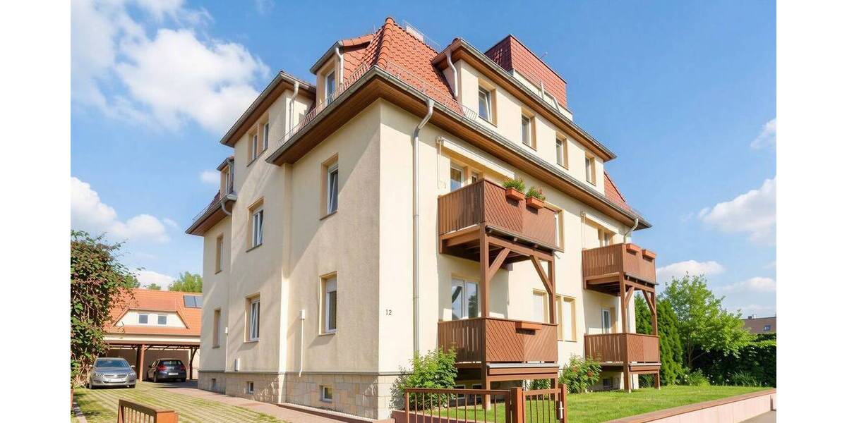 Etagenwohnung Dresden Naußlitz - 2 Zimmer, 63 m&sup2;, 179.000&euro; | Angebot:26851752
