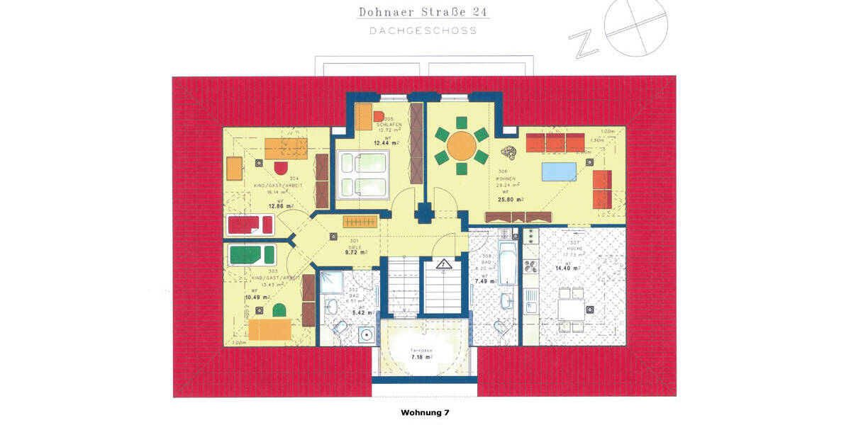 Mehrfamilienhaus, Wohnhaus Heidenau Heidenau-Süd - 2 Zimmer, 566 m&sup2;, 1.469.500&euro; | Angebot:23977517