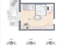 **1 Zimmer Appartement in Dresdens Innenstadt**