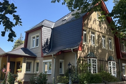 Grünes Paradies für Groß und Klein: Großzügige Doppelhaushälfte in absolut ruhiger Idylle - Haus Weinböhla | Angebot:27022913