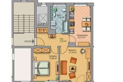 Wohnung Dresden Blasewitz - 2 Zimmer, 63 m&sup2;, 690&euro; | Angebot:26272168