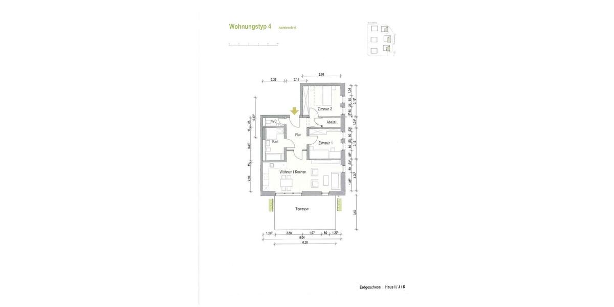 Erdgeschoßwohnung Ottendorf-Okrilla Okrilla - 3 Zimmer, 80 m&sup2;, 1.350&euro; | Angebot:24522425
