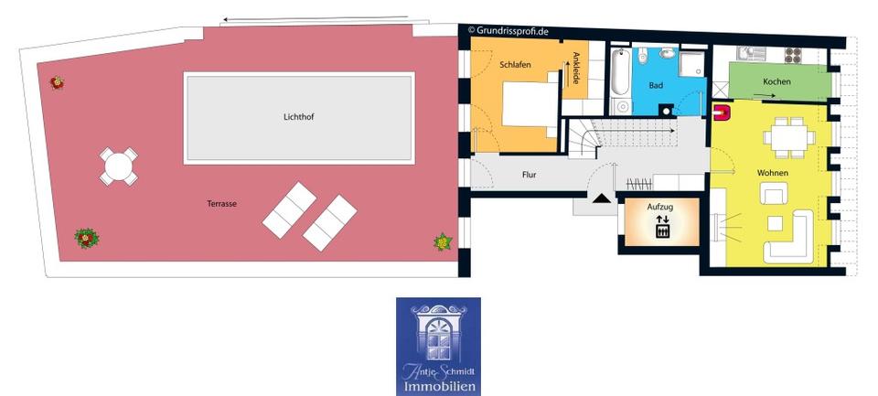 Dachgeschoßwohnung Dresden - 4.5 Zimmer, 157 m&sup2;, 2.716&euro; | Angebot:26201546