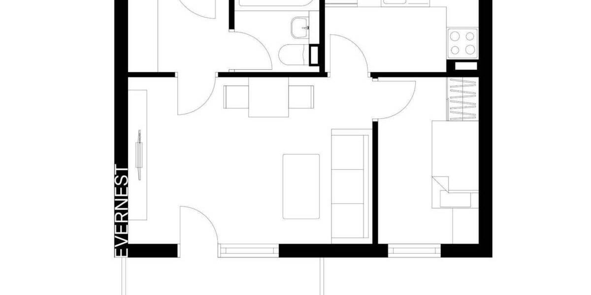 Etagenwohnung Dresden Niedersedlitz - 1 Zimmer, 44 m&sup2;, 105.000&euro; | Angebot:25820286