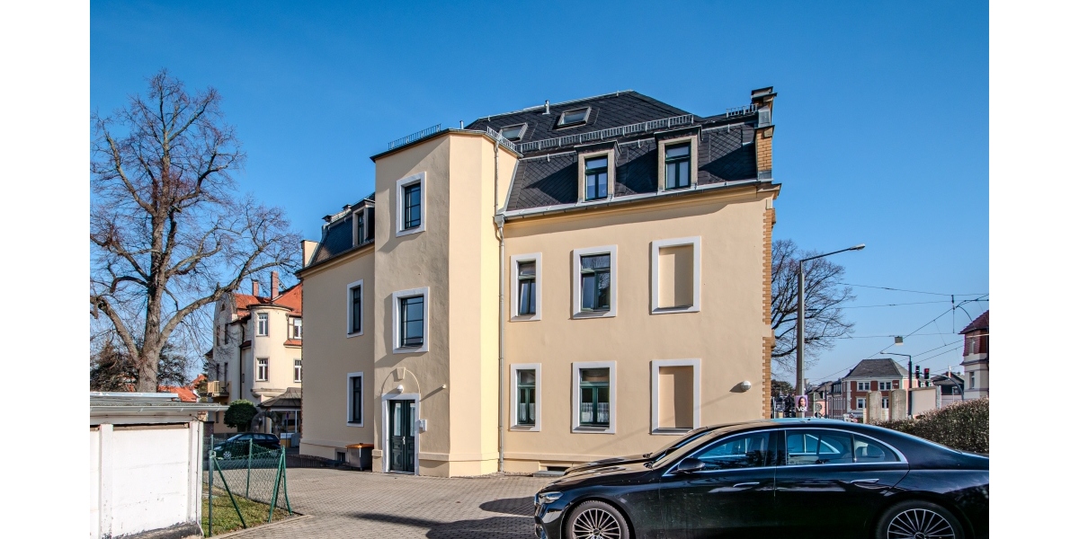 IDEALE FLÄCHE FÜR PRAXIS ODER BÜRO IM HOCHPARTERRE – ZENTRAL GELEGEN – PKW-STELLPLATZ – GROSSES WC - Gewerbeobjekt Dresden Choschütz | Angebot:22484938