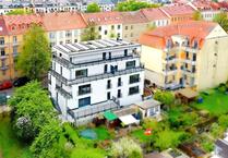 LUXUS-PENTHOUSE-NEUBAU-Wohnung GROSSE TERRASSEN BLICK INS GRÜNE KFW 55