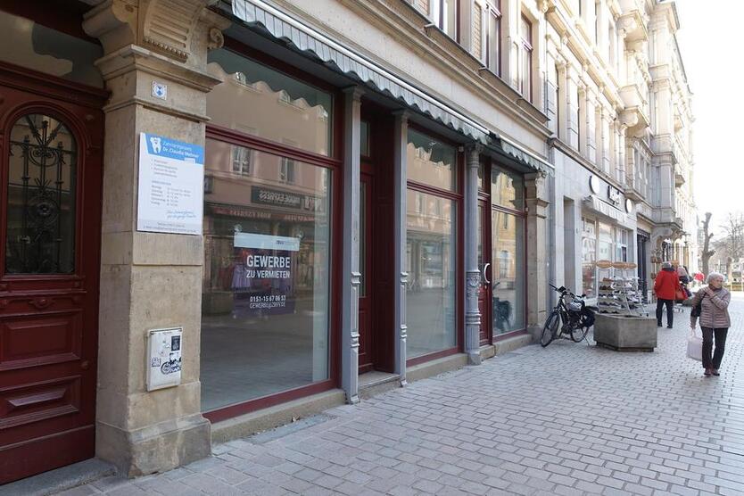 Ladengeschäft in Fußgängerzone zimmer