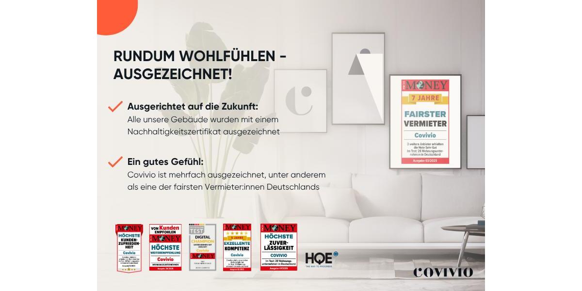 Attraktive Wohnungen für Senior*innen mit Concierge-Service im Herzen der Stadt! 2 zimmer