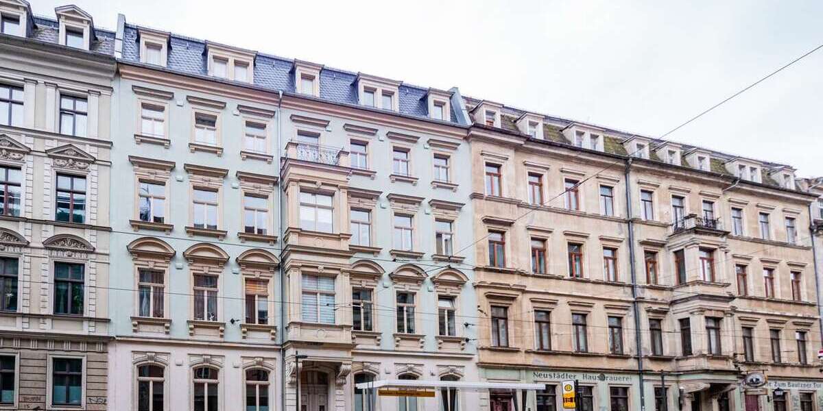 Etagenwohnung Dresden Innere Neustadt - 3 Zimmer, 87 m&sup2;, 1.095&euro; | Angebot:27412858