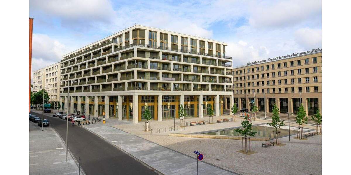 Etagenwohnung Dresden Wilsdruffer Vorstadt/Seevorstadt-West - 2 Zimmer, 48 m&sup2;, 730&euro; | Angebot:25216689