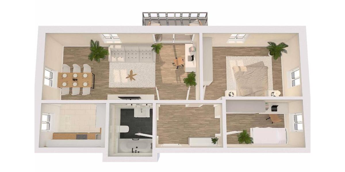 Etagenwohnung Dresden Cossebaude - 3 Zimmer, 80 m&sup2;, 250.000&euro; | Angebot:27486197