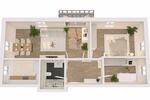 Etagenwohnung Dresden Cossebaude - 3 Zimmer, 80 m&sup2;, 250.000&euro; | Angebot:27486197