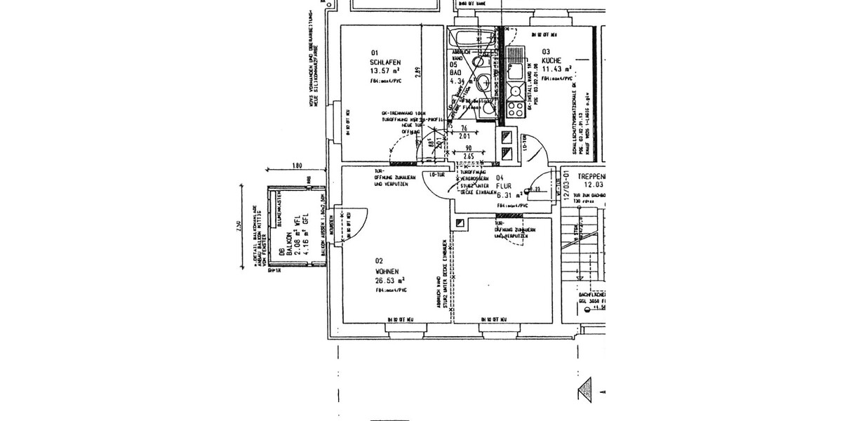 2-Zimmer-Wohnung mit Balkon - Etagenwohnung Dresden Reick | Angebot:26232310