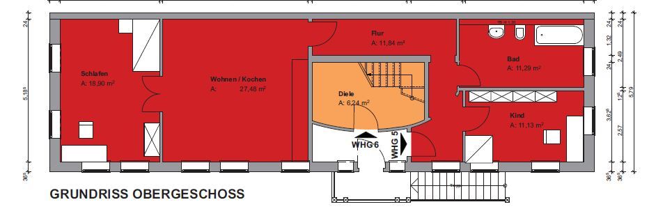 3-Zimmer-Wohnung in Altkötzschenbroda