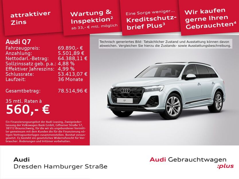 Audi Q7 25.186 km 68.990 € Dresden 01067
