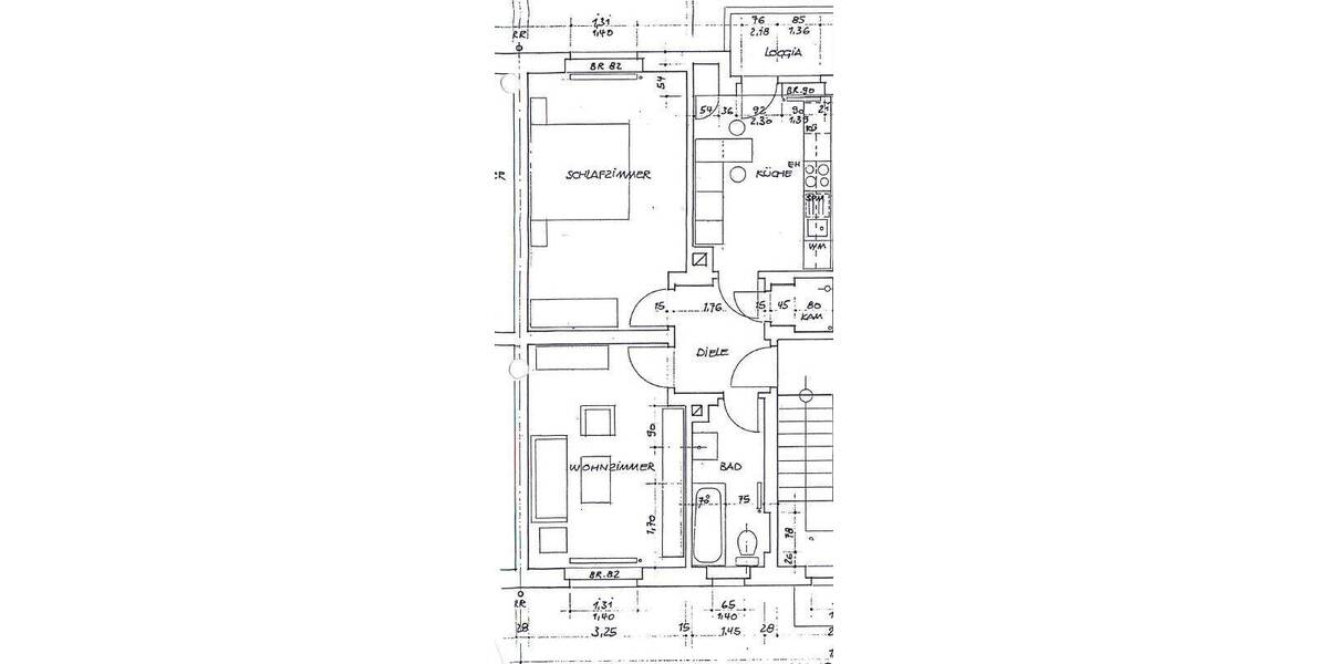 Etagenwohnung Dresden Laubegast - 2 Zimmer, 52 m&sup2;, 500&euro; | Angebot:26902511