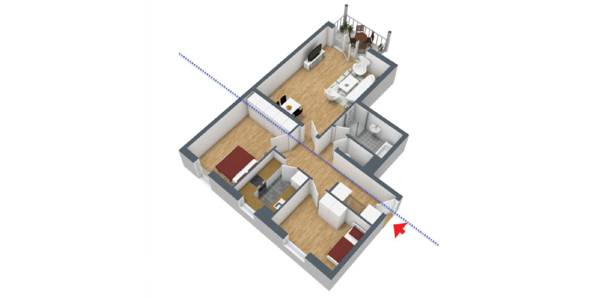 Etagenwohnung Wilsdruff - 3 Zimmer, 81 m&sup2;, 220.000&euro; | Angebot:24847773
