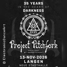 Project Pitchfork - 35 Jahre Jubiläumstour 17.10.2026 Alter Schlachthof Dresden