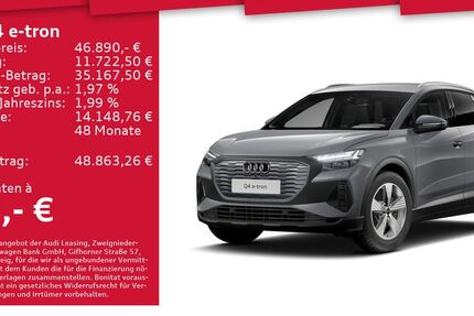 Audi Q4 e-tron 8.566 km 46.890 &euro; Dresden 01169