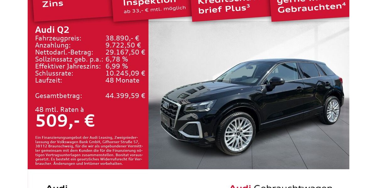 Audi Q2 1.659 km 37.790 &euro; Dresden 01067