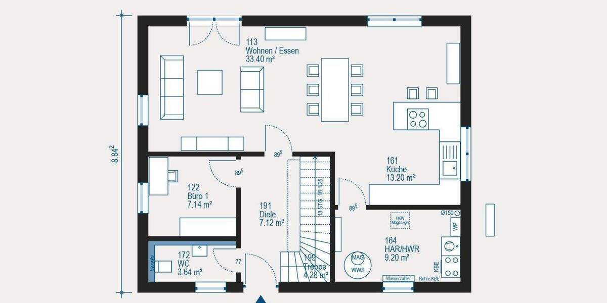 Einfamilienhaus Freital - 5 Zimmer, 151 m&sup2;, 256.659&euro; | Angebot:25836528