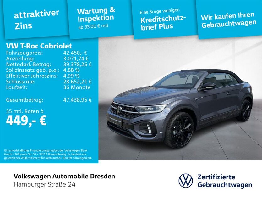 VW T-Roc 5.000 km 41.450 € Dresden 01067