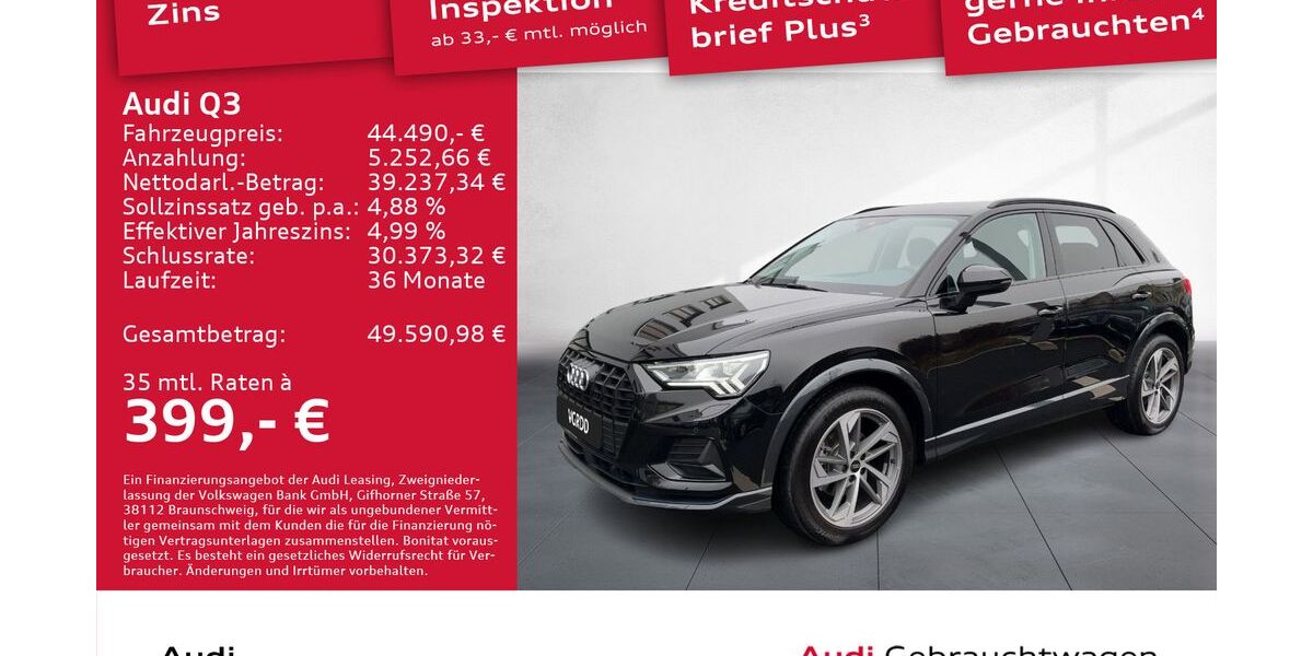 Audi Q3 5.699 km 42.890 &euro; Dresden 01067