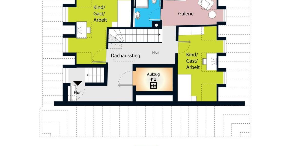 Dachgeschoßwohnung Dresden - 4.5 Zimmer, 157 m&sup2;, 2.716&euro; | Angebot:26201546