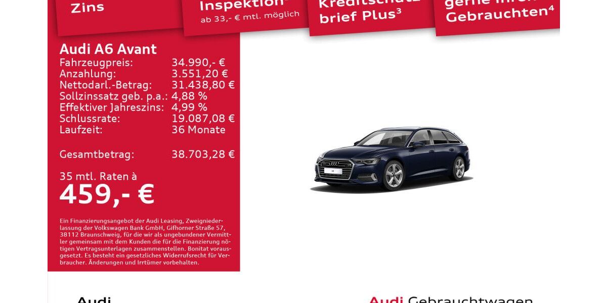 Audi A6 102.766 km 34.490 &euro; Dresden 01067