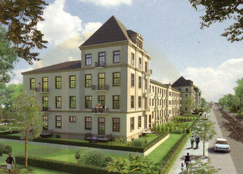 Etagenwohnung Dresden Albertstadt - 2 Zimmer, 67 m&sup2;, 640&euro; | Angebot:26309916