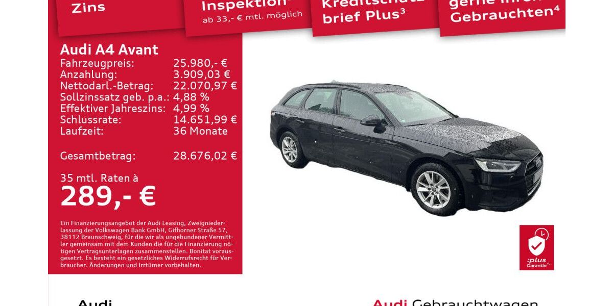 Audi A4 59.424 km 25.980 &euro; Dresden 01169