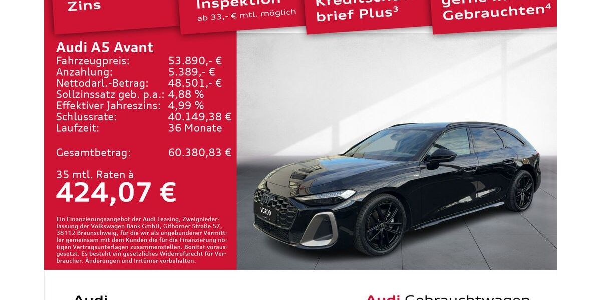 Audi A5 30.205 km 52.890 &euro; Dresden 01067