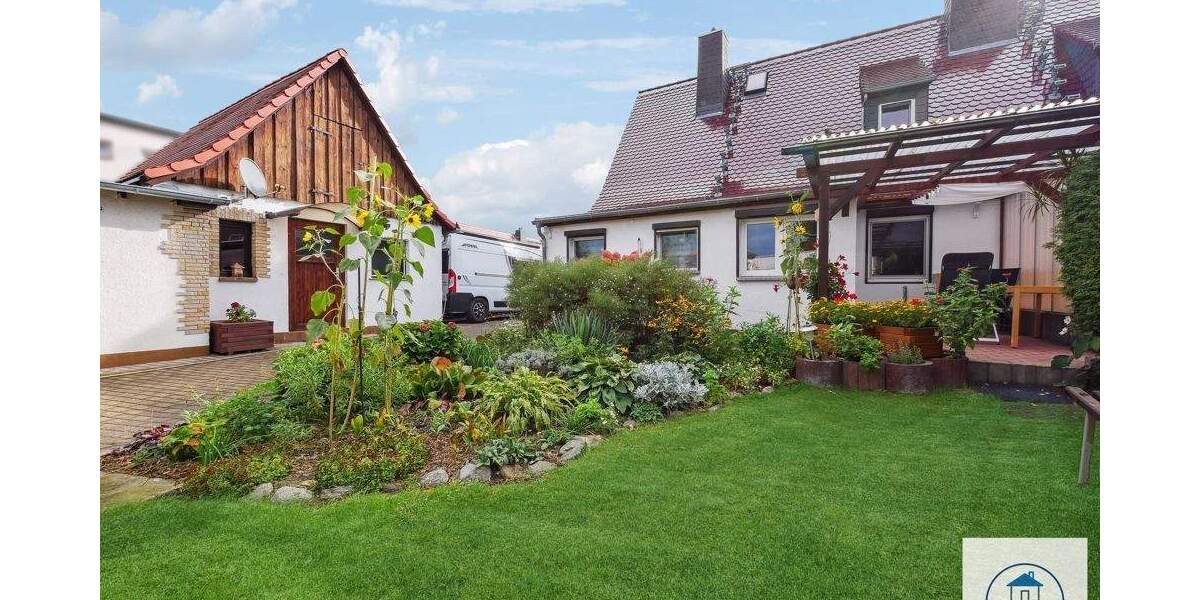 +DD: Romantische 5-R-DHH im Landhausstil + Nebenhaus zu vermieten! Garage + Garten mit Pool & Sauna+ 6 zimmer