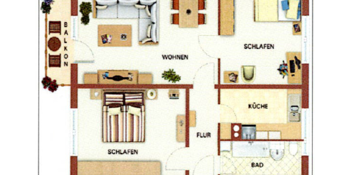 Etagenwohnung Dresden Prohlis - 3 Zimmer, 60 m&sup2;, 150.000&euro; | Angebot:25171747