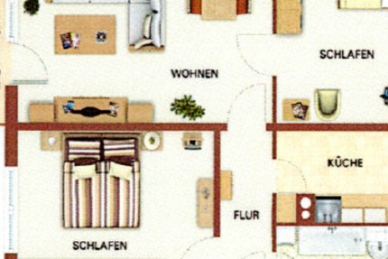Wohnung Dresden Prohlis - 3 Zimmer, 60 m&sup2;, 150.000&euro; | Angebot:25171747