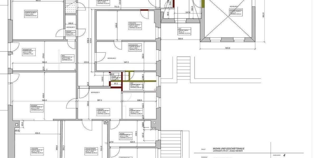 Mehrfamilienhaus, Wohnhaus Meißen - 1 Zimmer, 500 m&sup2;, 149.000&euro; | Angebot:25820848