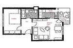 Terrassenwohnung Dresden Niedersedlitz - 2 Zimmer, 55 m&sup2;, 147.500&euro; | Angebot:26155813