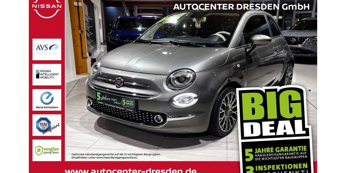 Fiat 500 50.981 km 10.980 &euro; Dresden 01328