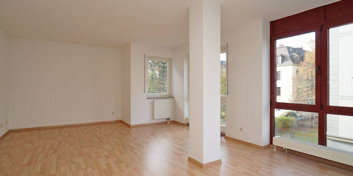 Etagenwohnung Dresden Striesen-Ost - 2 Zimmer, 50 m&sup2;, 440&euro; | Angebot:26555251