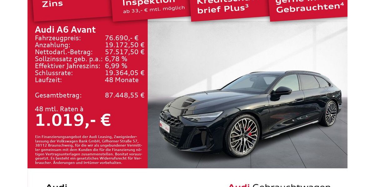Audi A6 7.450 km 75.890 &euro; Dresden 01067