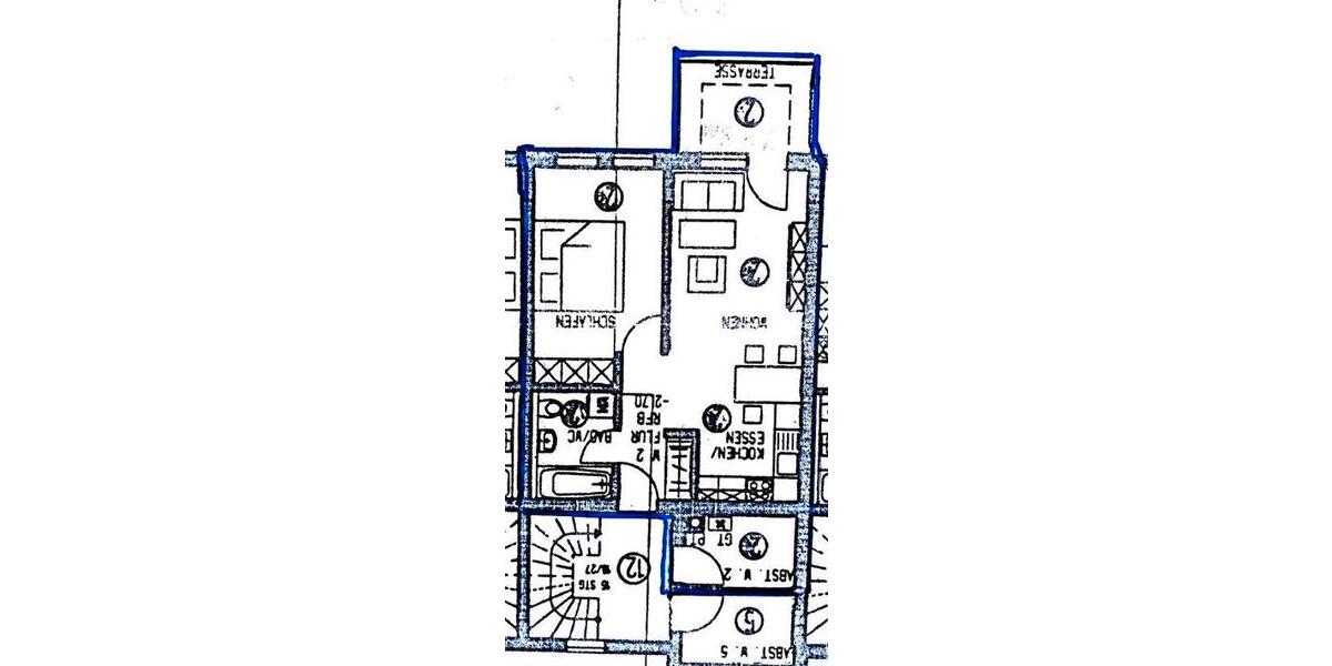 Erdgeschoßwohnung Stolpen - 2 Zimmer, 46 m&sup2;, 400&euro; | Angebot:25538956