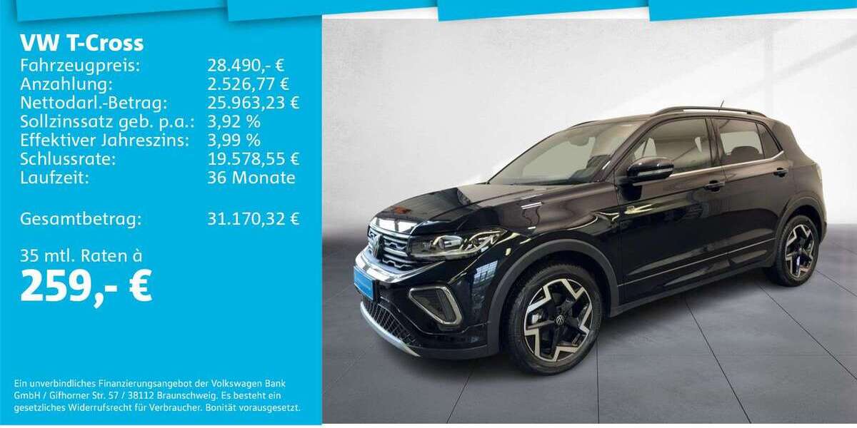 VW T-Cross 22.355 km 28.490 &euro; Dresden 01169