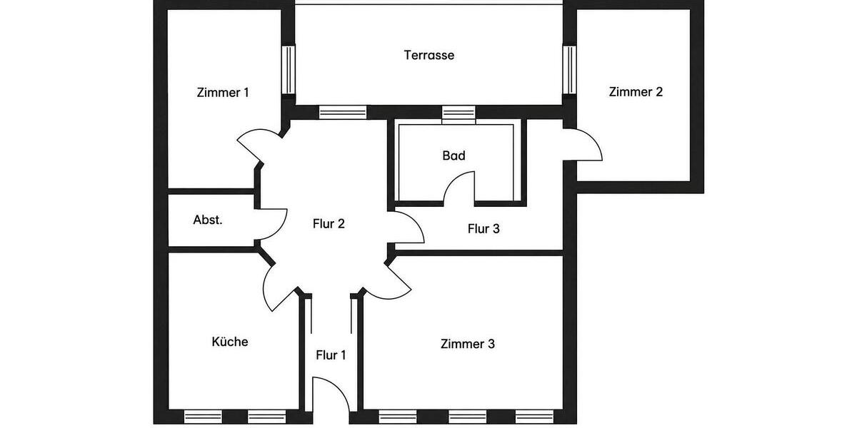 Erdgeschoßwohnung Dresden Cotta - 3 Zimmer, 85 m&sup2;, 279.000&euro; | Angebot:27524027