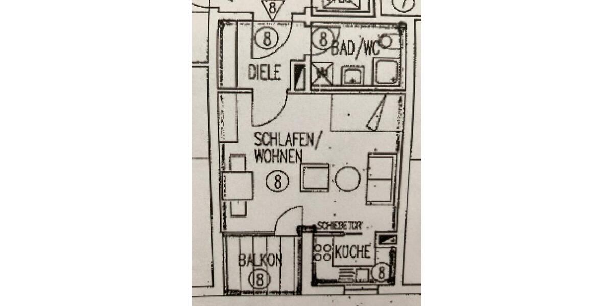 Etagenwohnung Dresden Cotta - 1 Zimmer, 32 m&sup2;, 520&euro; | Angebot:26429317