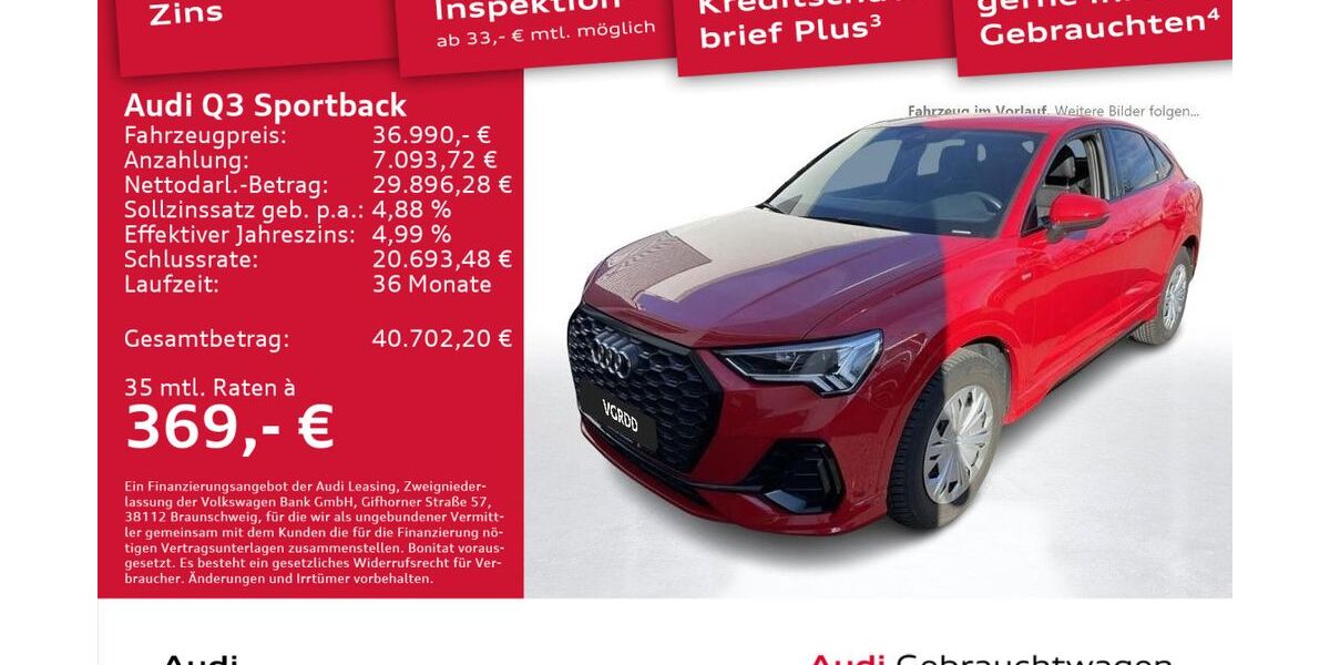 Audi Q3 42.915 km 36.990 &euro; Dresden 01067