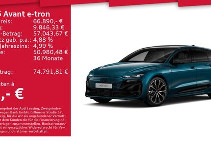 Audi A6 e-tron 11.006 km 66.890 &euro; Dresden 01169