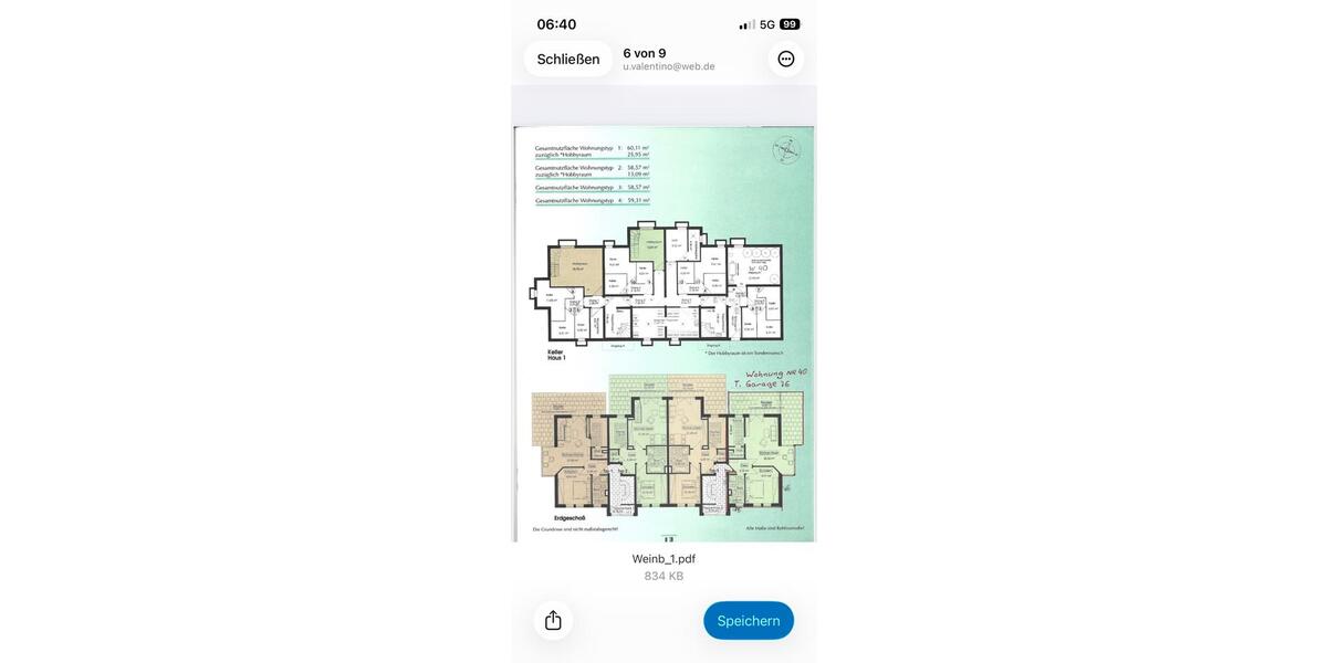 Terrassenwohnung Weinböhla - 3 Zimmer, 85 m&sup2;, 170.000&euro; | Angebot:27083980